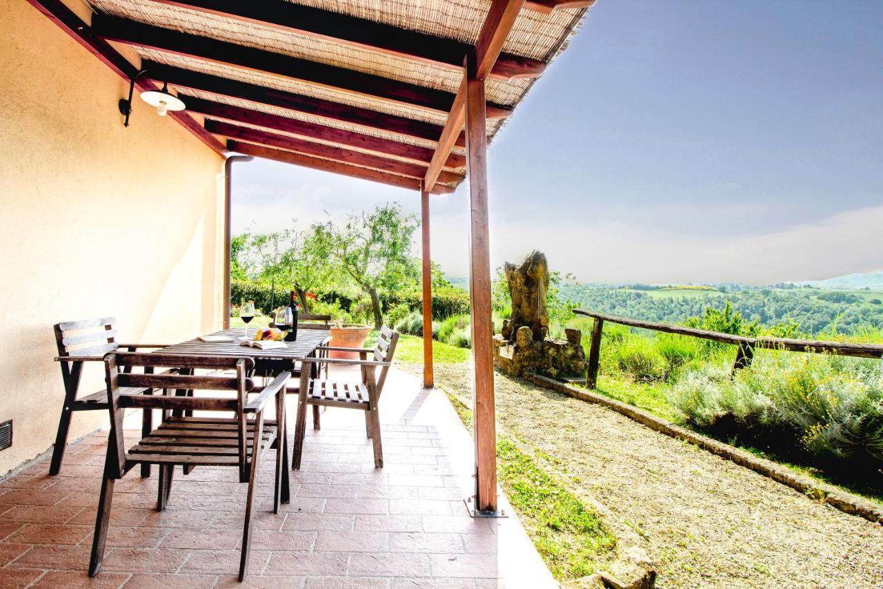 מונטאיונה Agriturismo Poggio Pistolese מראה חיצוני תמונה
