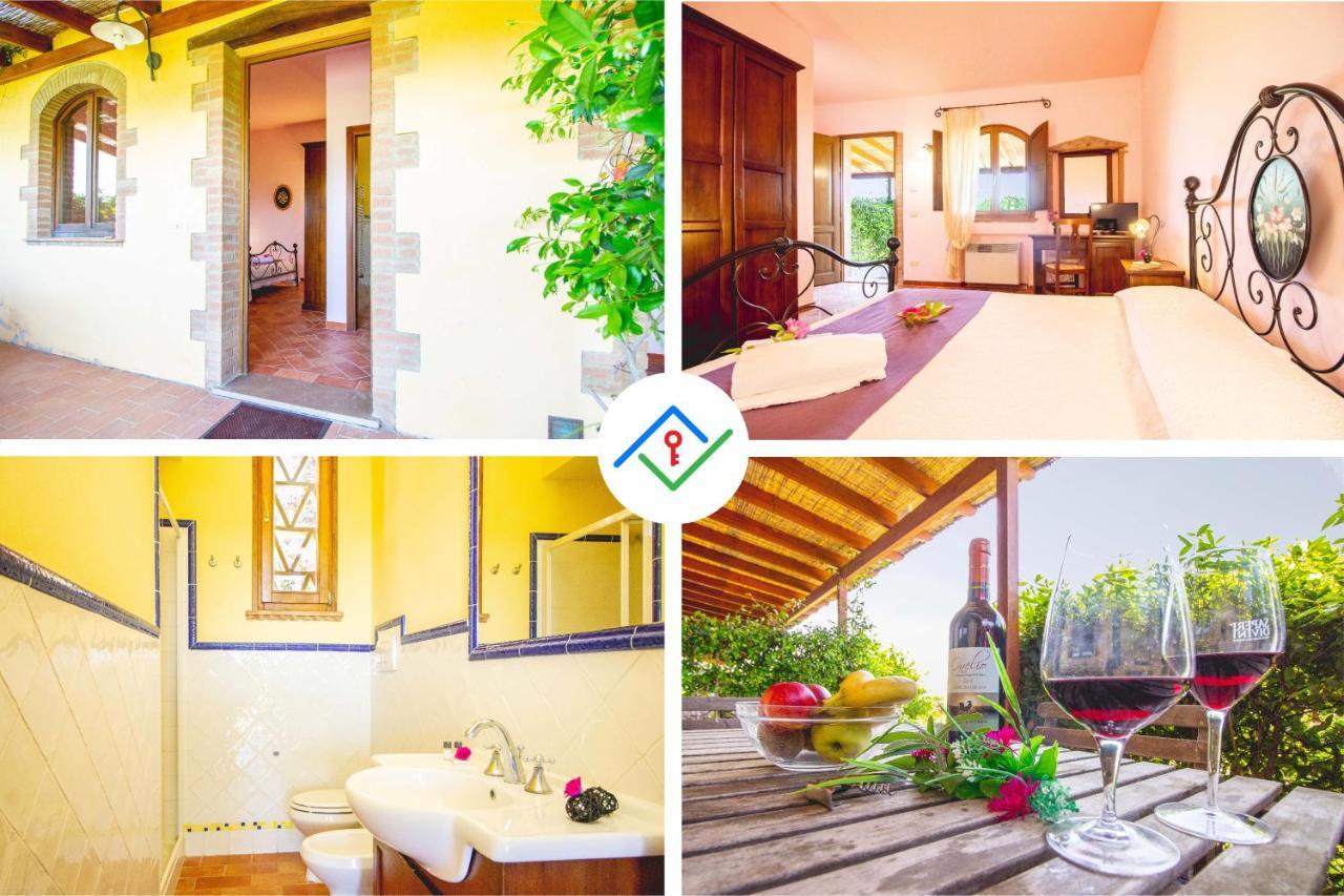 מונטאיונה Agriturismo Poggio Pistolese מראה חיצוני תמונה