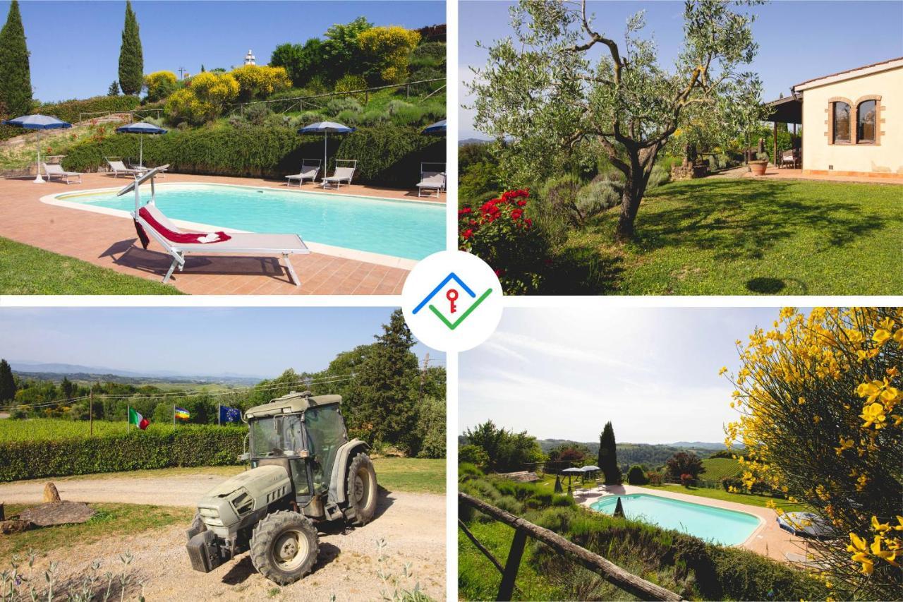 מונטאיונה Agriturismo Poggio Pistolese מראה חיצוני תמונה