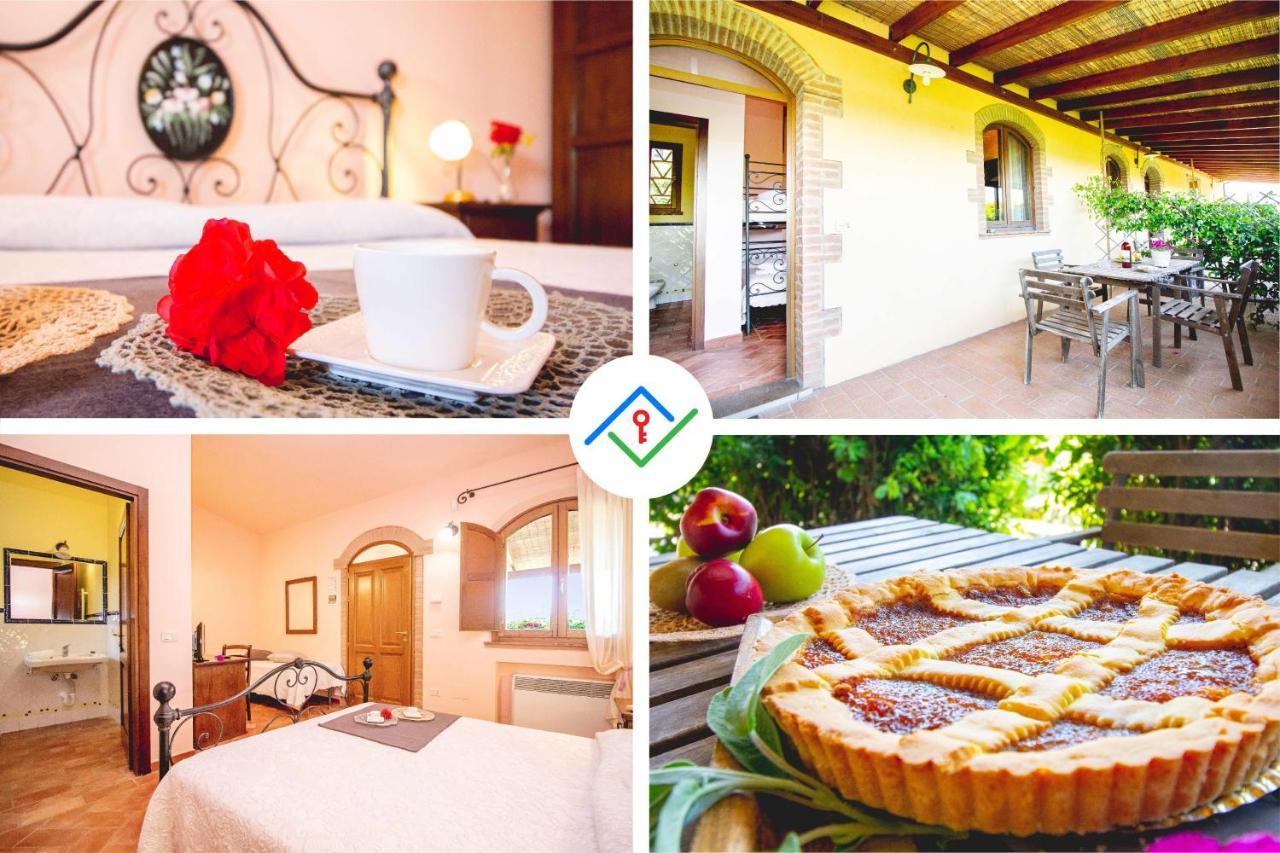 מונטאיונה Agriturismo Poggio Pistolese מראה חיצוני תמונה